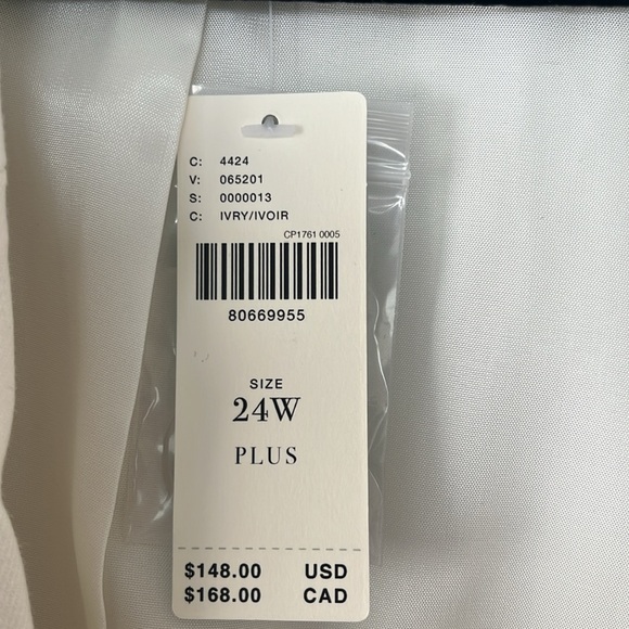 NWT Anthropologie linen blend blazer size 24w - Picture 2 of 3